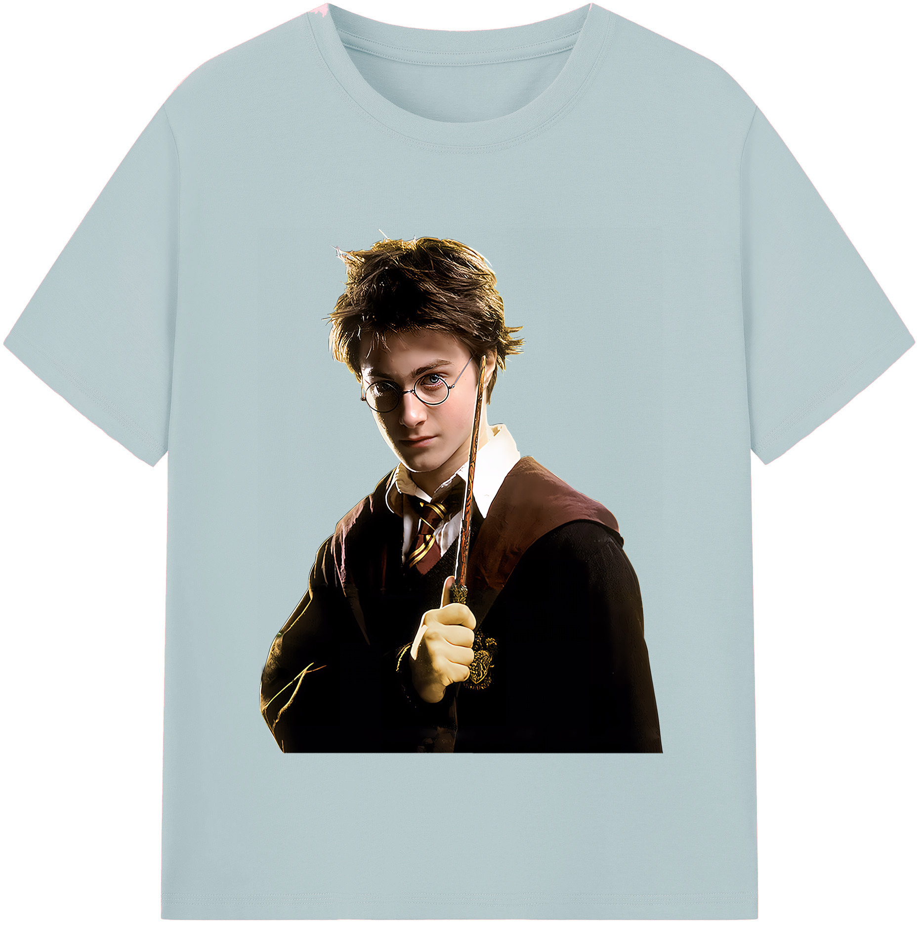 （画像用） Harry Potter ハリー・ポッターシリーズ 綿100％半袖Tシャツ（フロントプリント）